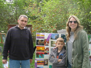 Parents; Edwin and Kristin Cooper with Best of Show Winner Eian Cooper