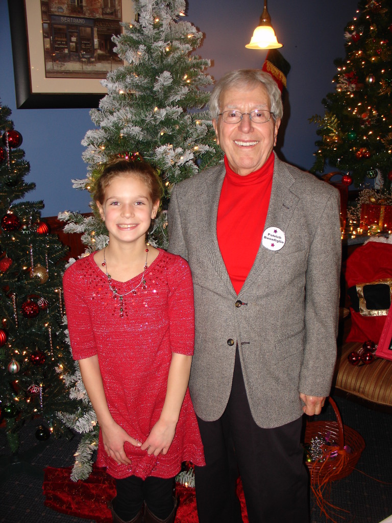 Cassidi Vedder (10) and Patrick Buonfiglio