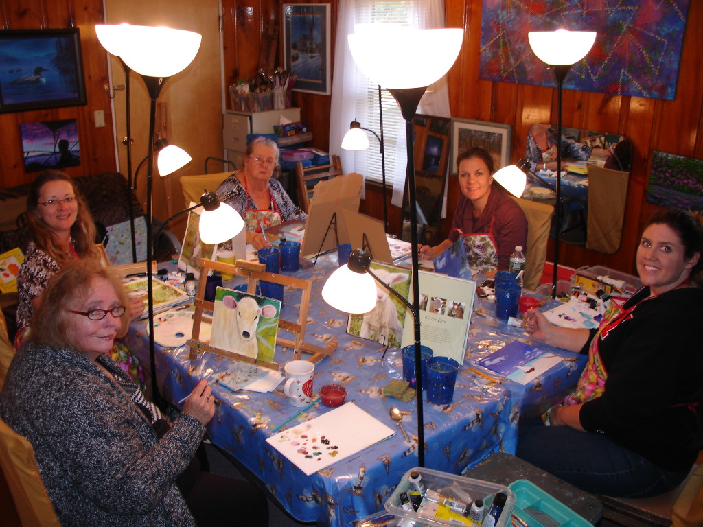 Monday Morning Adult Art Class at KBS