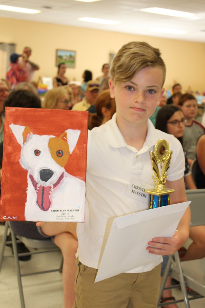 KBS Best of Show (ages 6 - 11) Christian Maestri (10) "The Dog I Wish I Had"