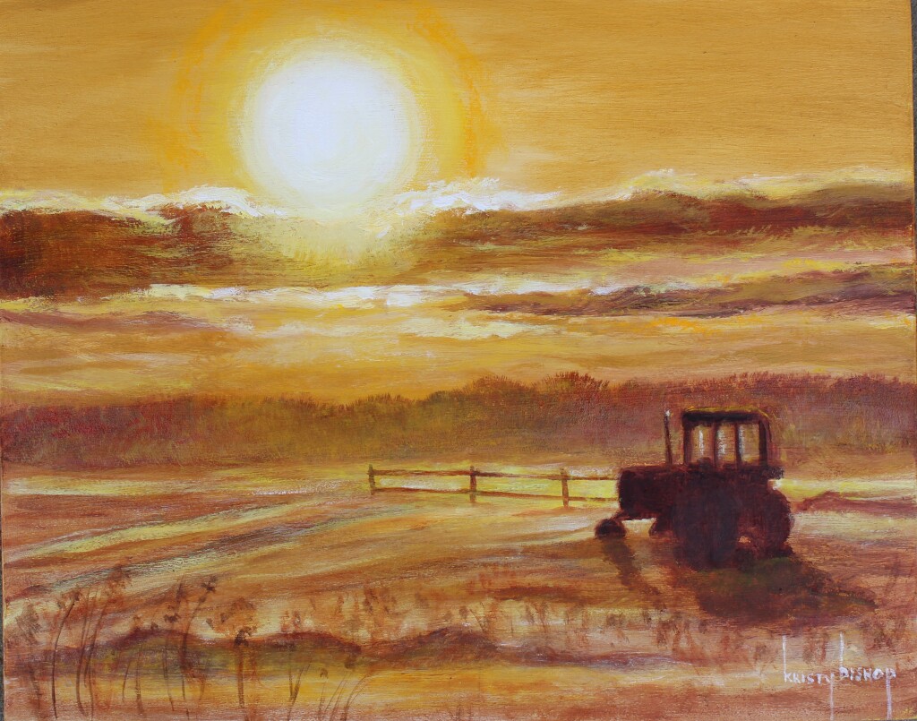 Tractor Oil by Kristy Bishop (c) 2023