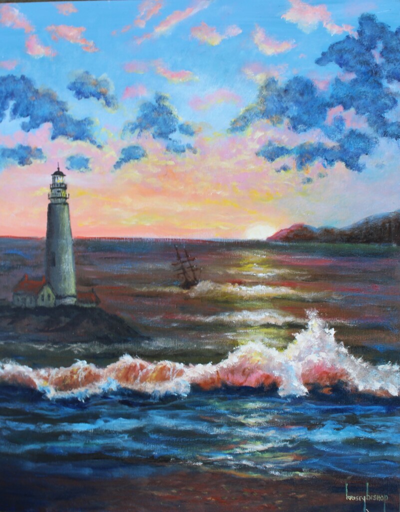 Imaginary Lighthouse by Kristy Bishop (c)2023